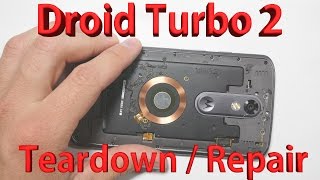 Droid Turbo 2 Teardown - Screen Repair, Battery Replacement COMPLETE