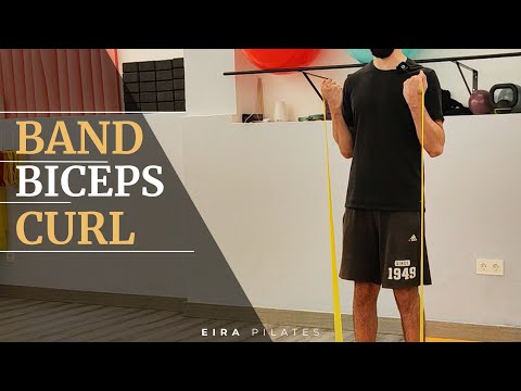 Band Biceps Curl