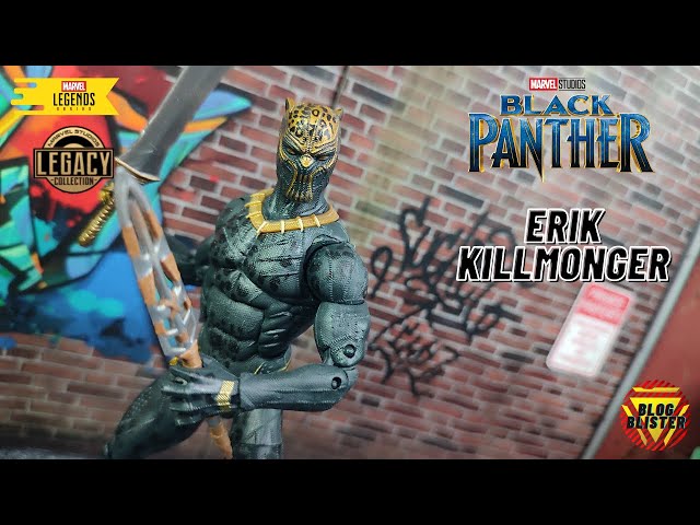 Vídeo relacionado con Marvel Hasbro Legends Series Nero Panther Legacy Collection - Figura Coleccionable de Killmonger de 15 cm - 5 Accesorios, F5973