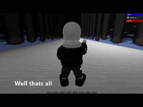 Roblox Sans Vs. Chara: Revamped All Gamepass Characters
