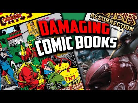 Accidentally Damaging Comic Books /// Joe Rogan is Related to Gerard Way /// Death of Galactus