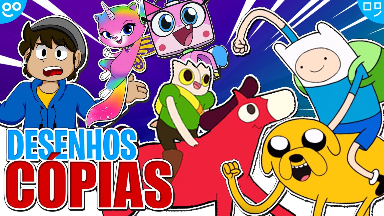 DESENHOS que CLARAMENTE são CÓPIAS