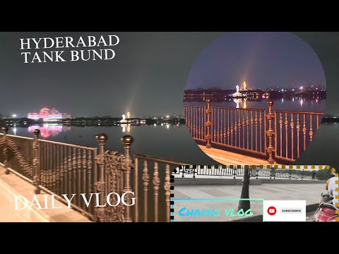 #chaino vlog aajao gyss ❤️ #Hyderabad tank bund chalte hai ❤️🔥🔥 smol Vlog.#trending #viral https
