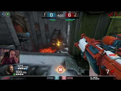 Cypher vs Rapha NullXDth QCTpro Grand final part 3 Quake Champions