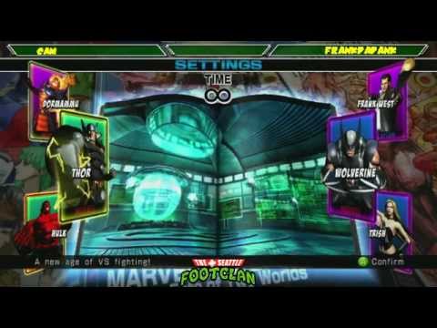SRB UMvC3 - Heavy D vs Rowtron + Cam vs FrankDaDank