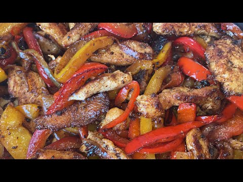 Chicken Fajitas Recipe | The Best Easy Mexican Recipe...