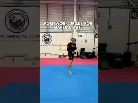 Want faster, sharper footwork?⚡️Try these drills🔥 #martialarts #footworkdrills #fighttraining #mma