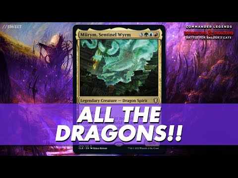 Miirym, Sentinel Wyrm - Battle for Baldur's Gate Commander Deck Tech