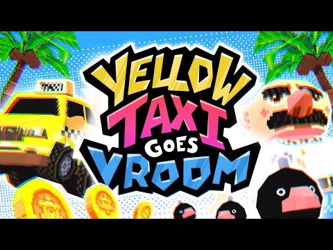 You're a N64 taxi and there's 🚫 no jump button? | Yellow Taxi Goes Vroom! Release Trailer thumbnail