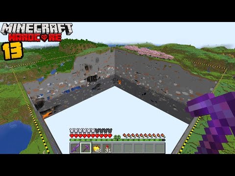 Ich habe 30.000.000 BLÖCKE in Minecraft Hardcore gelöscht!