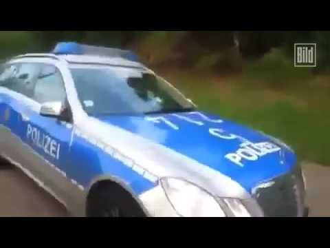 ACAB All Copsch ahr Baschtards Schwabe beschimpft Polizisten übel