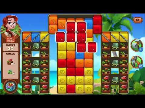 Lost Island Blast Adventure Level 2084 NO BOOSTERS - A S GAMING ✔️