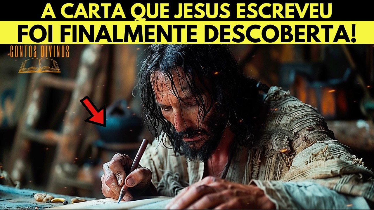 CHOCANTE! A CARTA QUE JESUS ESCREVEU FOI FINALMENTE DESCOBERTA!