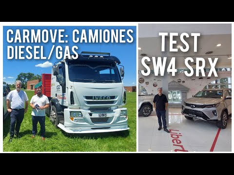 Test Toyota SW4 SRX AT6. Camiones diesel/gas homologados. (13.1.24) Auto al Día.