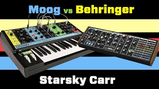 Video thumbnail for Behringer Model15 vs Moog Grandmother by Starsky Carr