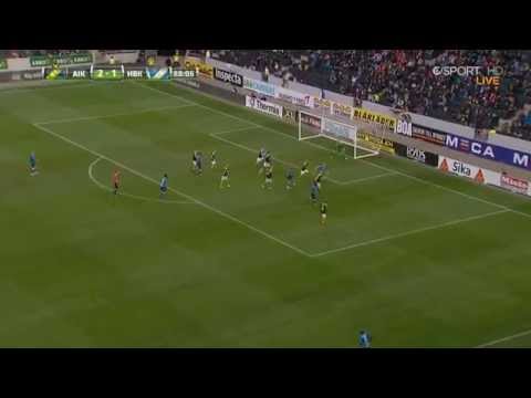 Kristoffer Fagercrantz's crazy throw in