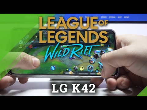 LG K42 - LEAGUE OF LEGENDS Wild Rift! | Settings & FPS Checkup