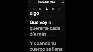 Los Canelos de Durango Cada día más (Letra y Acordes Sincronizados)