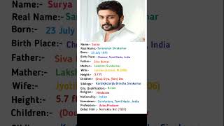 Download lagu Surya Biography|#shortsvideo #surya mp3