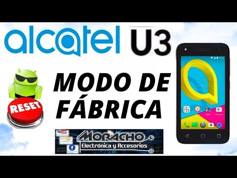 How To Hard Reset ALCATEL U3 4034G - 4049D Factory Reset - TUTORIAL -