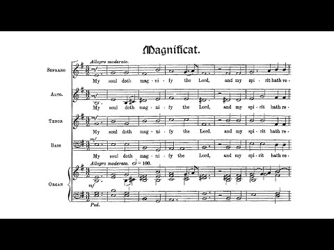 Daniel Purcell - Magnificat & Nunc Dimittis [Score Video]