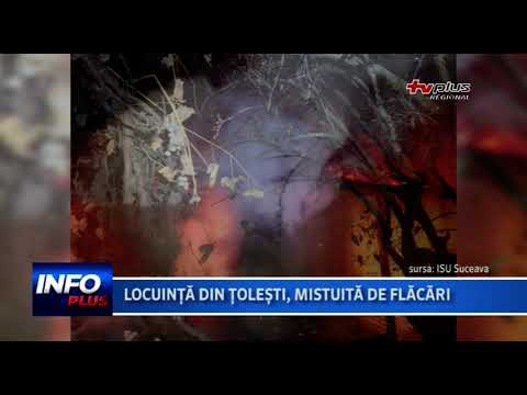 Locuinta de tolesti mistuita de flacari