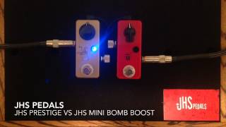 Video thumbnail for JHS Prestige vs JHS Mini Bomb Boost by Curtis Kent