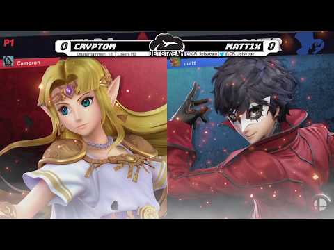 Quarantainment 18 Losers R3 - Cryptom (Zelda) Vs. matt1x (Joker) Smash Ultimate - SSBU