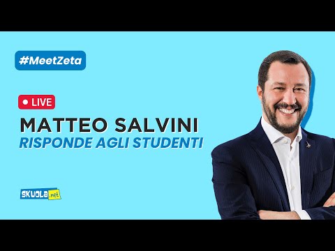 Skuola.net interroga… Matteo Salvini. Il Segretario della Lega risponde agli studenti - #MeetZeta