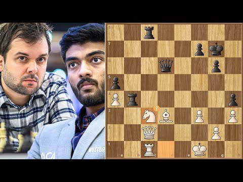 Black With a Vengeance || Vladimir Fedoseev vs Gukesh D || Tata Steel Masters 2026