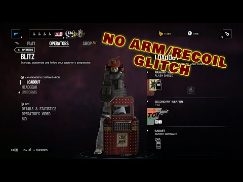 RAINBOW SIX SIEGE INVISIBLE ARM/NO RECOIL GLITCH *EASY*