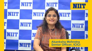 Akanksha | PGD Sales and Relationship Banking | NIIT | Student Testimonial | #WhatStudentsSay