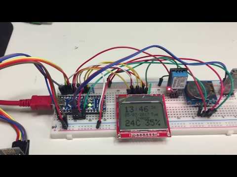 Arduino Weather Station Bluetooth Video