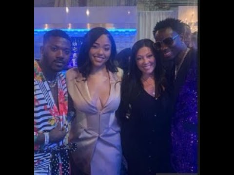 JORDYN WOODS Promoting KIM KARDASHIAN's Ex RAY J's Earbuds