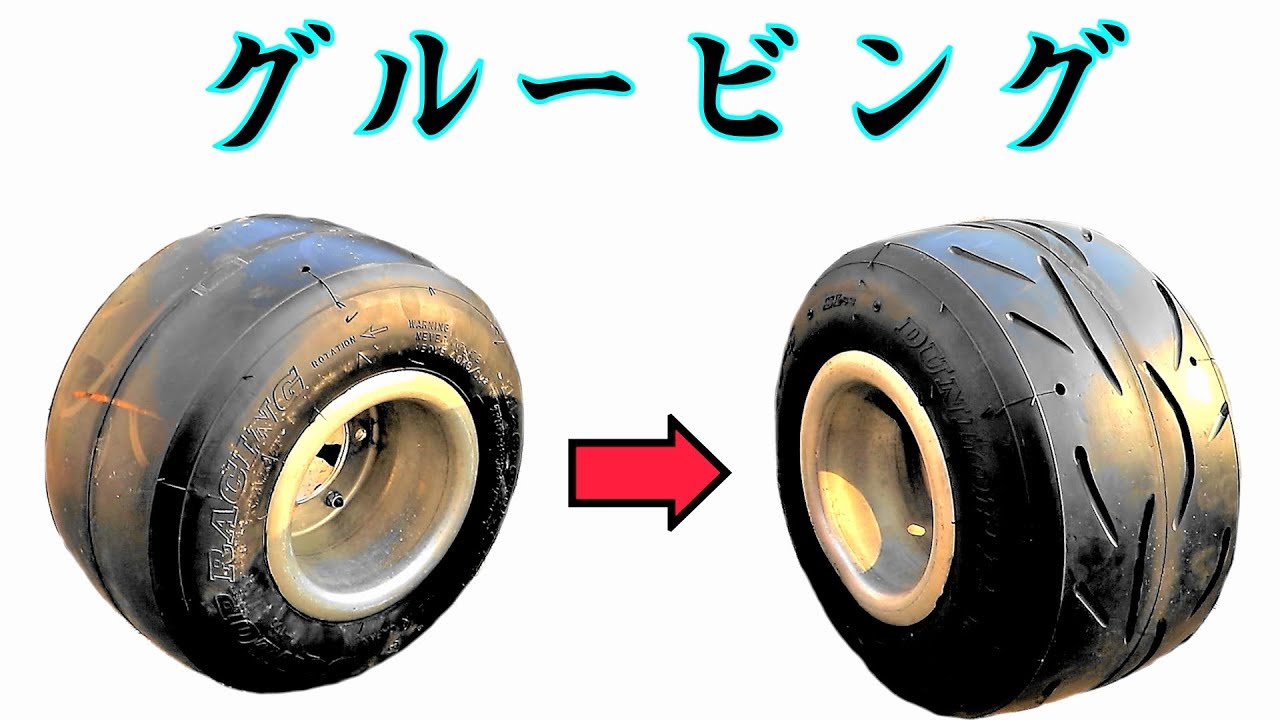 タイヤ溝の作り方★グルービング★