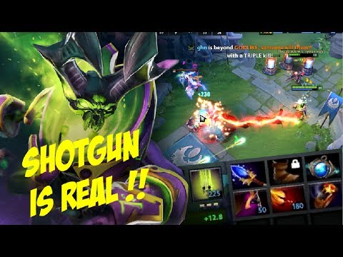 POWER OF SHOTGUN - Kuroky Pugna Instant Kill Build Dagon - Top Pro Player Dota 2
