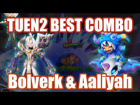 TURN2 BEST COMBO, Easy to win with Bolverk & Aaliyah🥴🥴🥴【Summoners War】