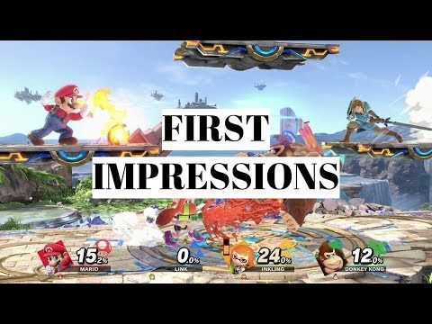"Super Smash Bros Ultimate" First Impressions (Not a full Review)