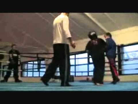 sparring at wicklow martial arts