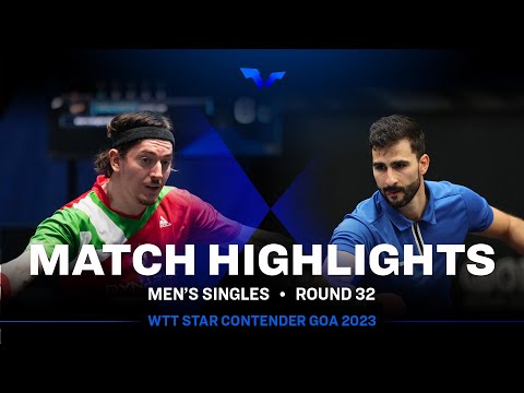 Andrej Gacina vs Bence Majoros | MS R32 | WTT Star Contender Goa 2023