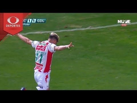 Gol de Brian Fernandez | Necaxa 1 -1 Chivas | Clausura 2019 - J6 | Televisa Deportes