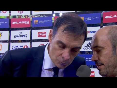 Post-game interview: Coach Bartzokas, FC Barcelona Lassa 