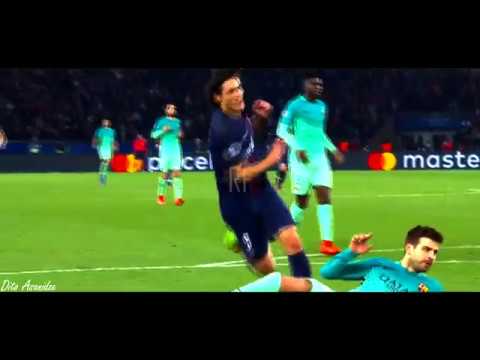 Edinson Cavani Fantastic Goal VS Barcelona