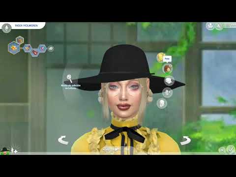sims game custom sim download blonde female Inger Holmgren by Bonita100 Cas Video Preview