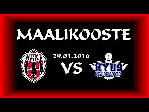 AC HaKi - HYUS 29.01.2016 Maalikooste