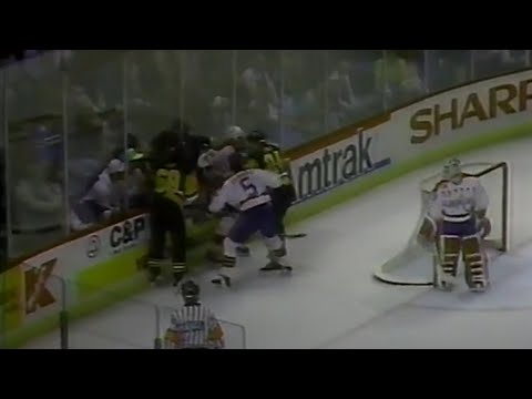 Penguins @ Capitals 04/27/92 | Game 5 Patrick Division Semifinals 1992