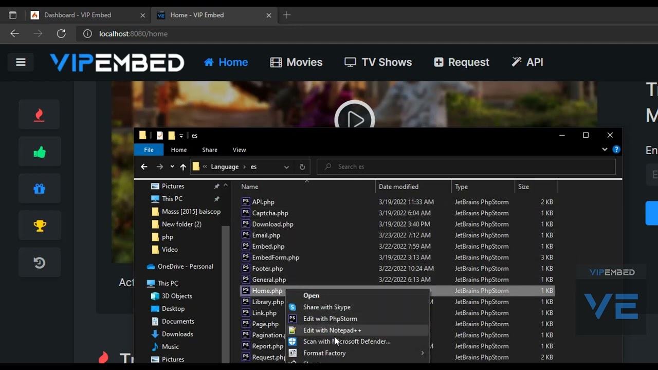 Language Localization - VIP Embed