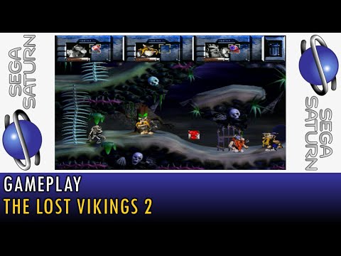 [Sega Saturn] The Lost Vikings 2 [4K, PAL, OSSC 4X]
