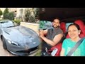 Abhishek ki dream car in new house