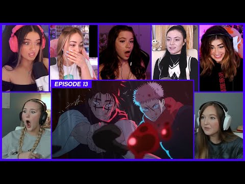 [GIRLS REACT] Itadori vs Choso | JJK S2 Ep 13 Girl Reaction Mashup